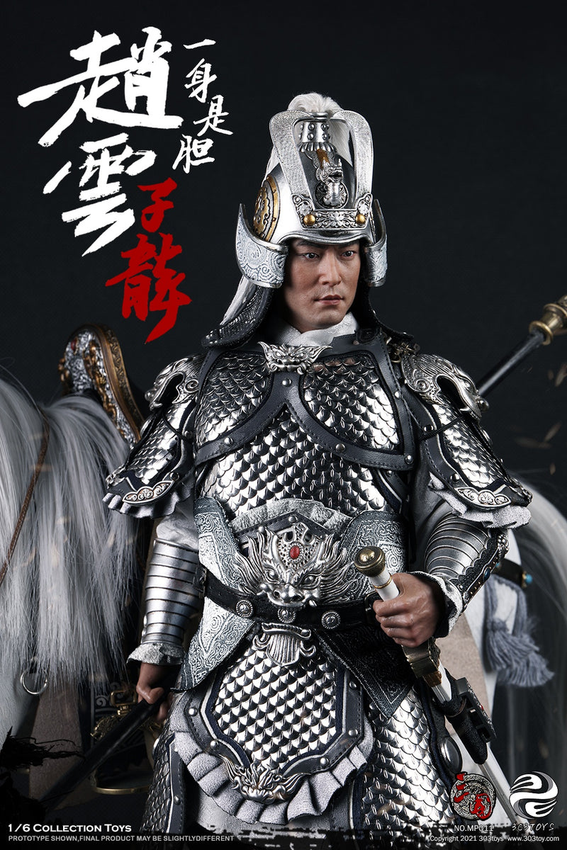 Load image into Gallery viewer, 303 TOYS - MP011 1/6 Three Kingdoms Series - Zhao Yun Zilong, The Invincible General
