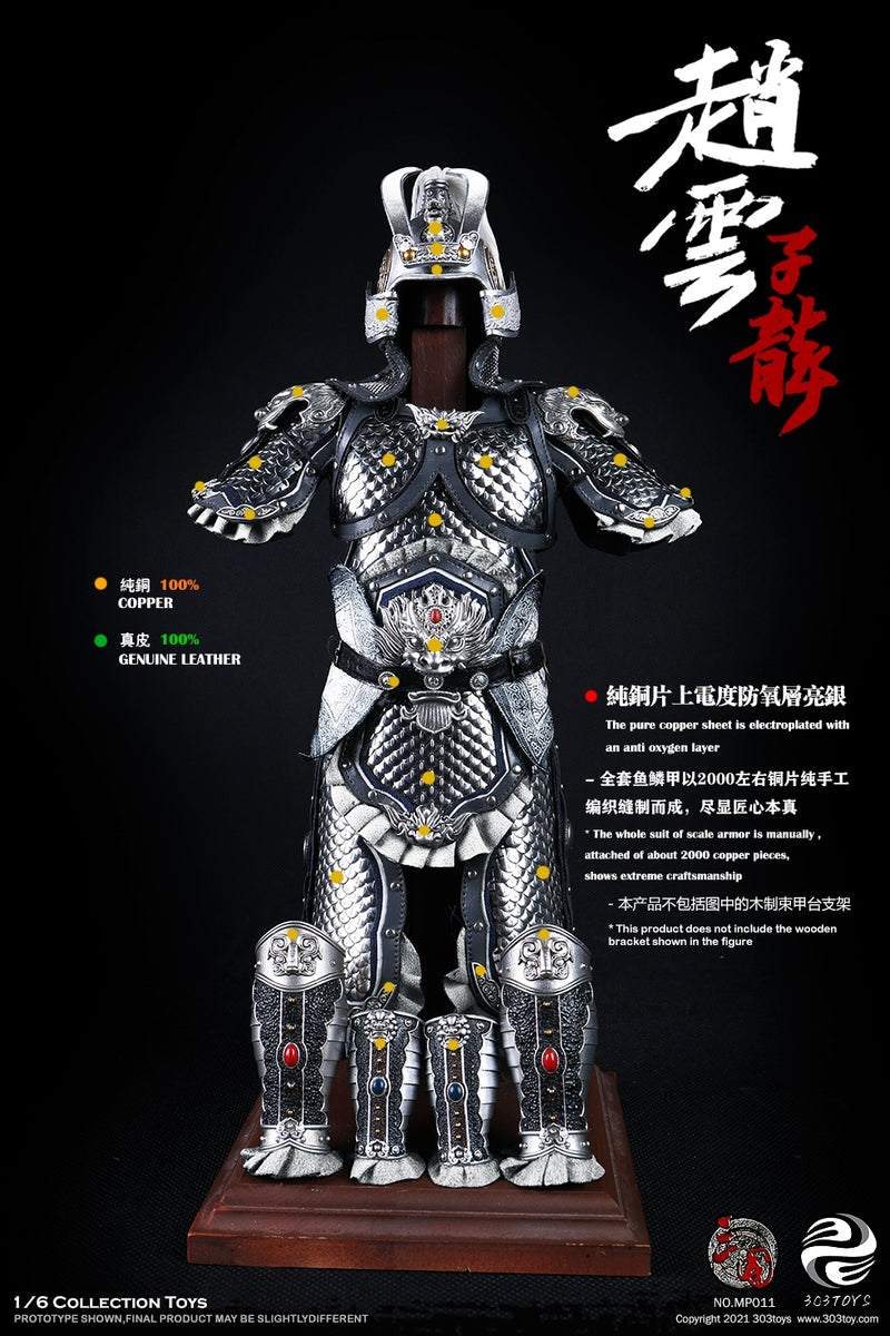 Load image into Gallery viewer, 303 TOYS - MP011 1/6 Three Kingdoms Series - Zhao Yun Zilong, The Invincible General
