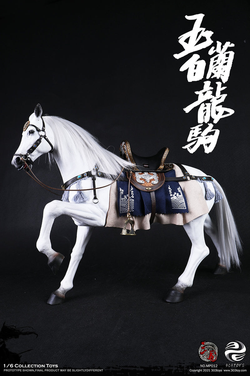 Load image into Gallery viewer, 303Toys - Mp012 1/6 Three Kingdoms: Yulan White Dragon Steed
