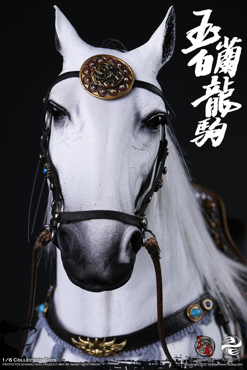 Load image into Gallery viewer, 303Toys - Mp012 1/6 Three Kingdoms: Yulan White Dragon Steed
