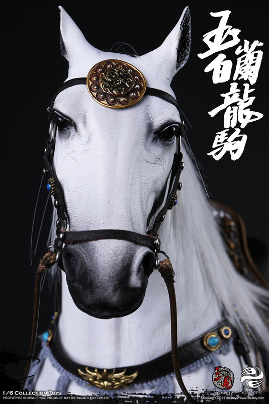 303Toys - Mp012 1/6 Three Kingdoms: Yulan White Dragon Steed