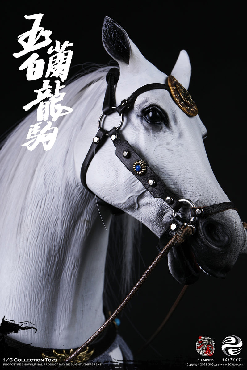 Load image into Gallery viewer, 303Toys - Mp012 1/6 Three Kingdoms: Yulan White Dragon Steed
