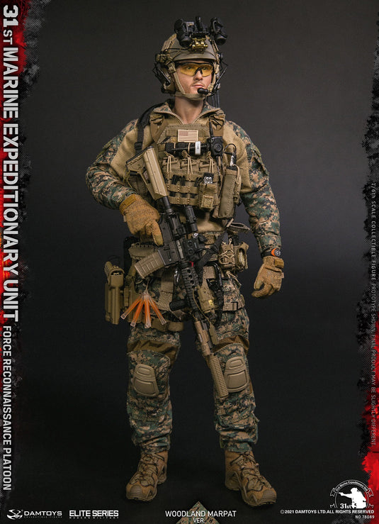 DAM Toys -31st Marine Expeditionary Unit Force Reconnaissance Platoon (Woodland Marpat Ver)