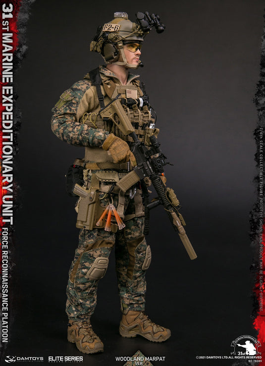 DAM Toys -31st Marine Expeditionary Unit Force Reconnaissance Platoon (Woodland Marpat Ver)