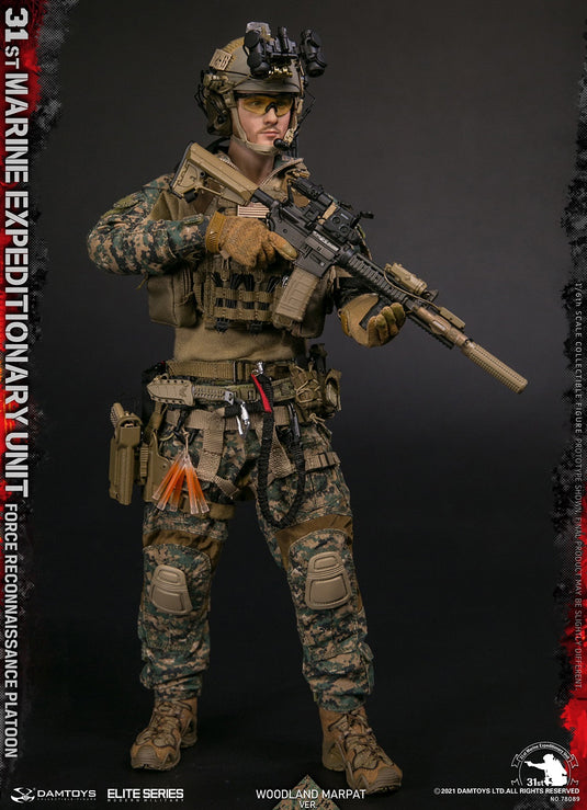 DAM Toys -31st Marine Expeditionary Unit Force Reconnaissance Platoon (Woodland Marpat Ver)