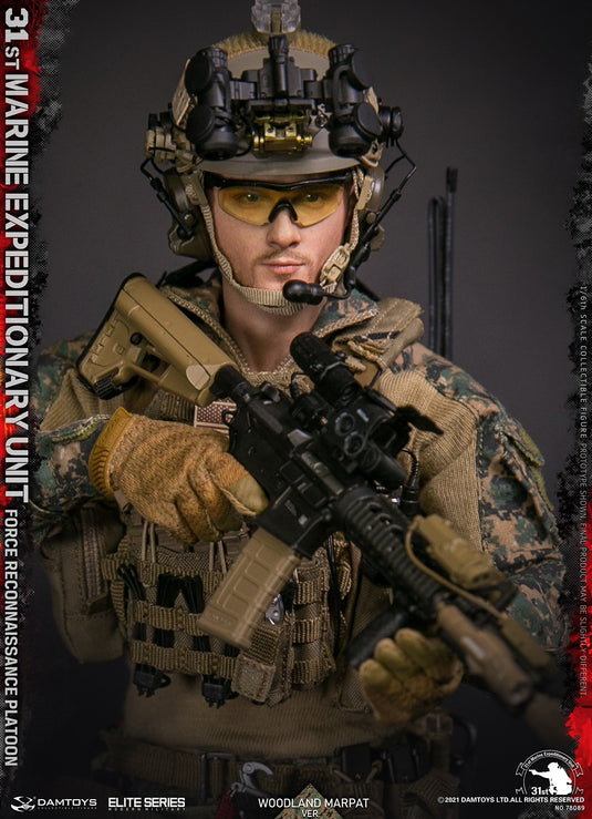 DAM Toys -31st Marine Expeditionary Unit Force Reconnaissance Platoon (Woodland Marpat Ver)