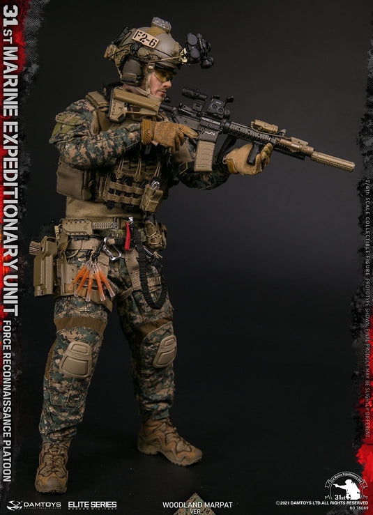 DAM Toys -31st Marine Expeditionary Unit Force Reconnaissance Platoon (Woodland Marpat Ver)