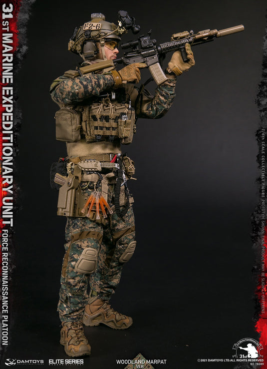 DAM Toys -31st Marine Expeditionary Unit Force Reconnaissance Platoon (Woodland Marpat Ver)