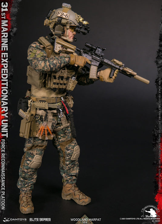 DAM Toys -31st Marine Expeditionary Unit Force Reconnaissance Platoon (Woodland Marpat Ver)