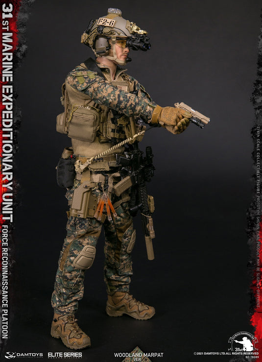 DAM Toys -31st Marine Expeditionary Unit Force Reconnaissance Platoon (Woodland Marpat Ver)