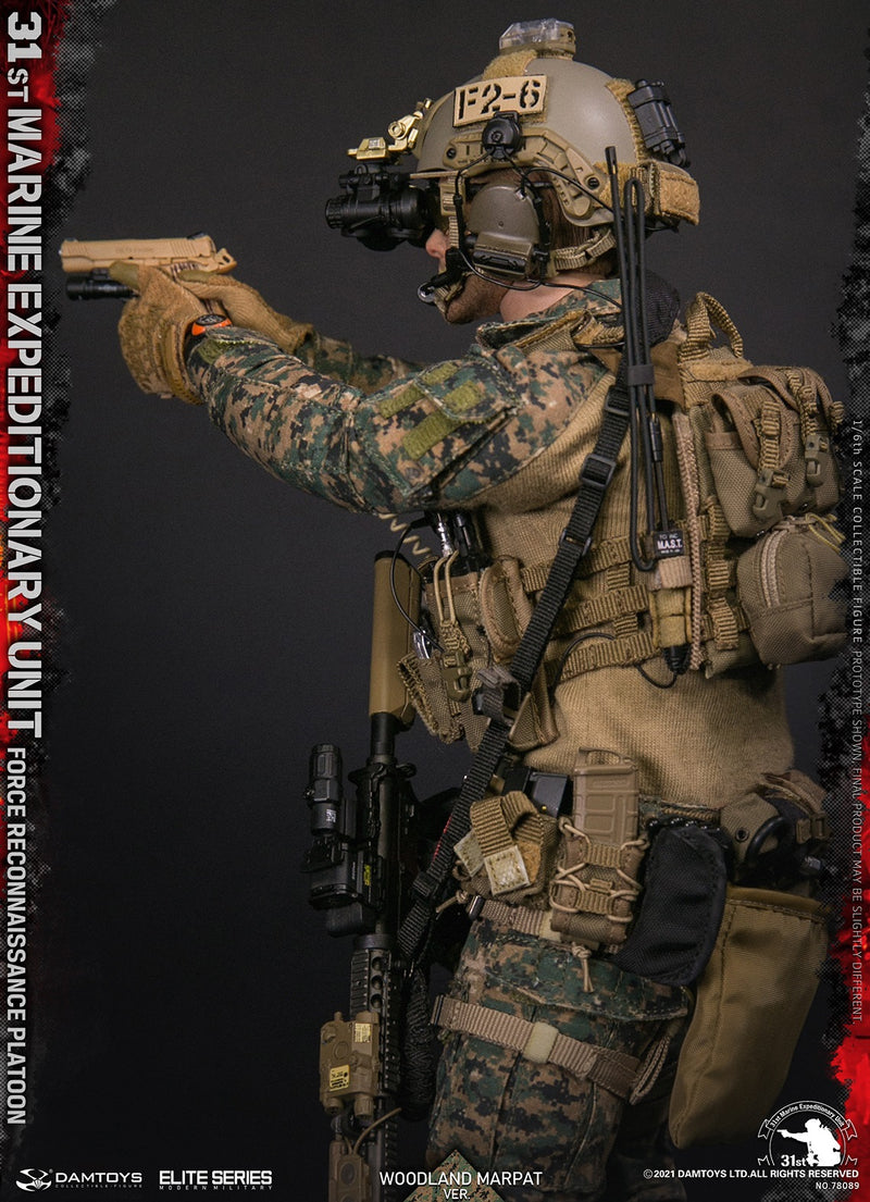 Load image into Gallery viewer, DAM Toys -31st Marine Expeditionary Unit Force Reconnaissance Platoon (Woodland Marpat Ver)
