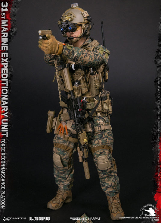 DAM Toys -31st Marine Expeditionary Unit Force Reconnaissance Platoon (Woodland Marpat Ver)