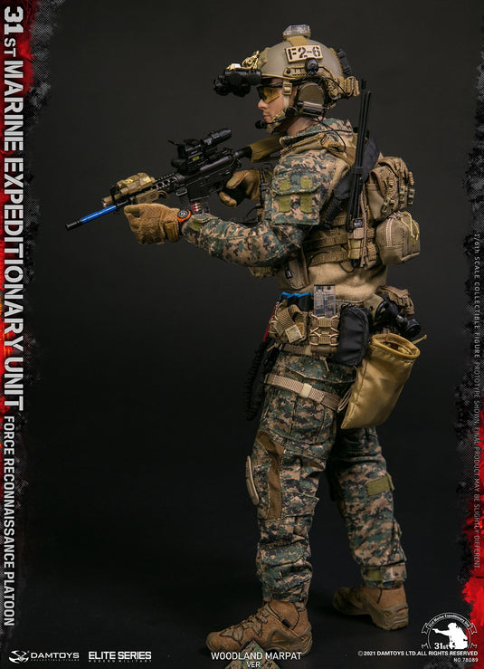 DAM Toys -31st Marine Expeditionary Unit Force Reconnaissance Platoon (Woodland Marpat Ver)