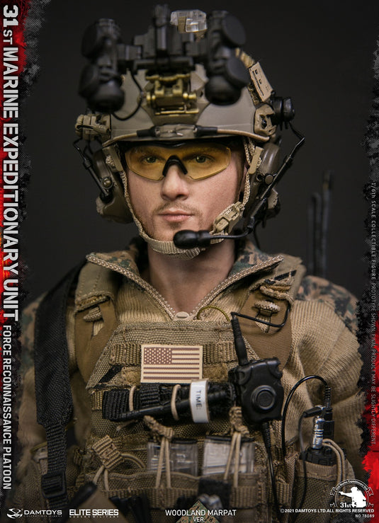 DAM Toys -31st Marine Expeditionary Unit Force Reconnaissance Platoon (Woodland Marpat Ver)