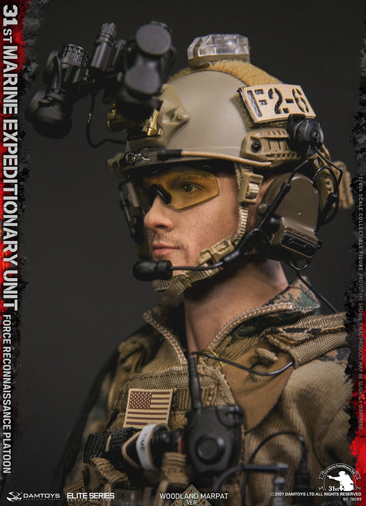 DAM Toys -31st Marine Expeditionary Unit Force Reconnaissance Platoon (Woodland Marpat Ver)