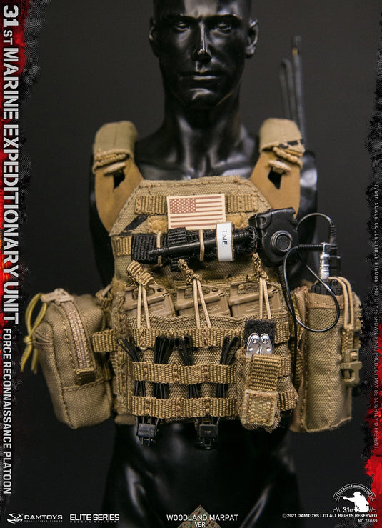 DAM Toys -31st Marine Expeditionary Unit Force Reconnaissance Platoon (Woodland Marpat Ver)