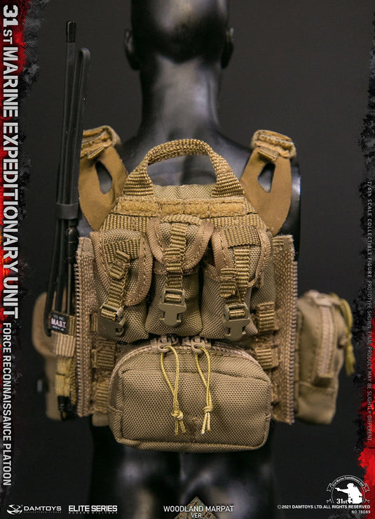 DAM Toys -31st Marine Expeditionary Unit Force Reconnaissance Platoon (Woodland Marpat Ver)