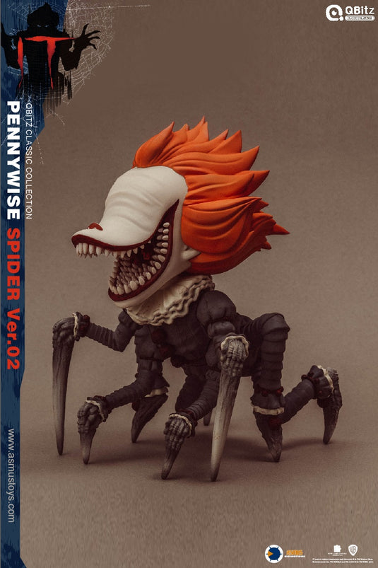 Asmus Toys QBitz Classic Series Pennywise Spider Version2 Ages asmus-toys-qbitz-classic-series-pennywise-spider-version2-ages