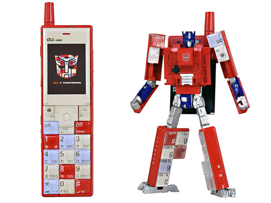 Kddi x Takara - Transformers Project Infobar Optimus Prime
