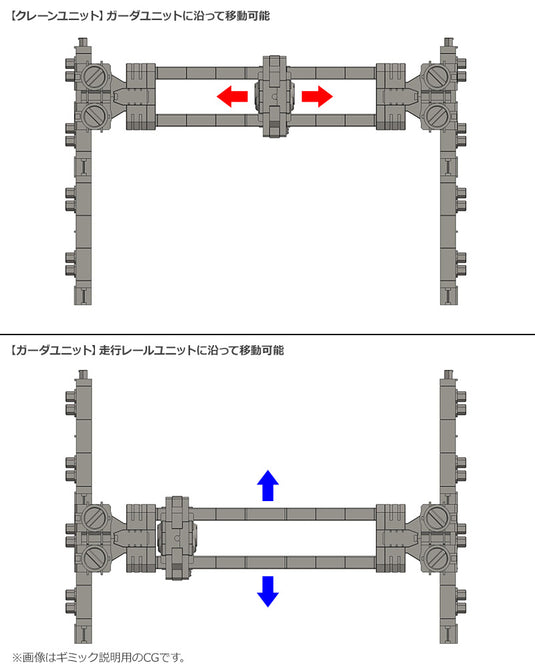 Kotobukiya - Hexa Gear Block Base 05 Crane Option