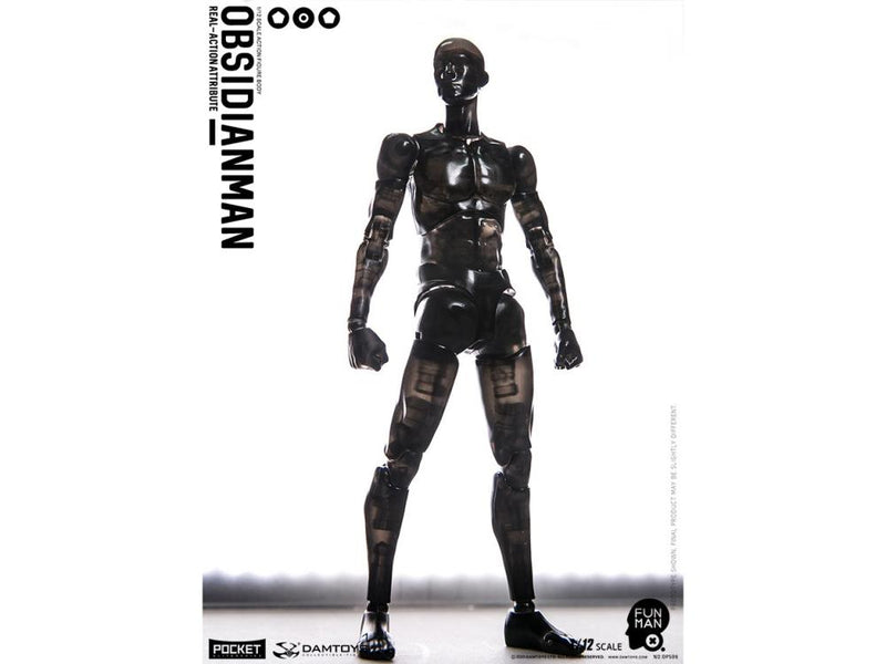 Load image into Gallery viewer, DAM Toys - 1/12 Obsidian Man
