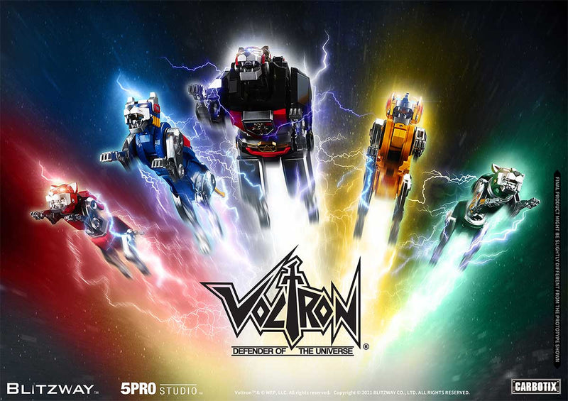 Load image into Gallery viewer, Blitzway - 5PRO Studio Carbotix Series: Voltron Defender of the Universe
