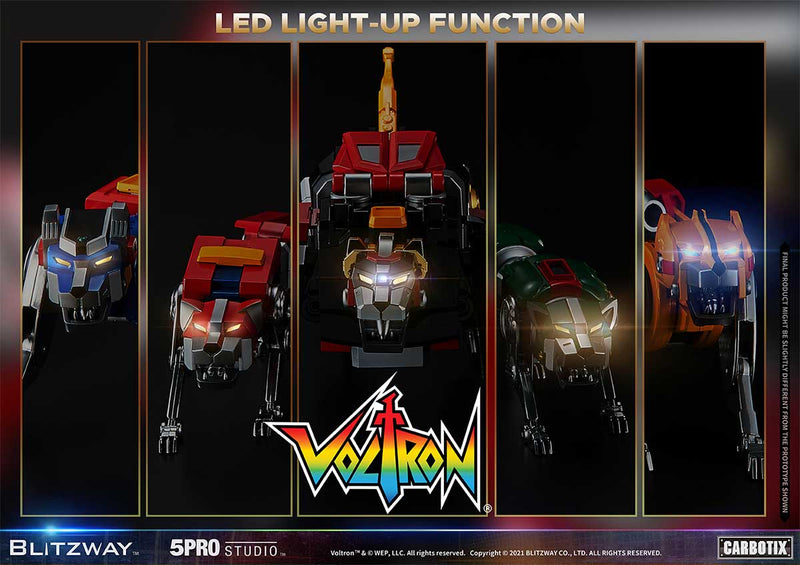 Load image into Gallery viewer, Blitzway - 5PRO Studio Carbotix Series: Voltron Defender of the Universe
