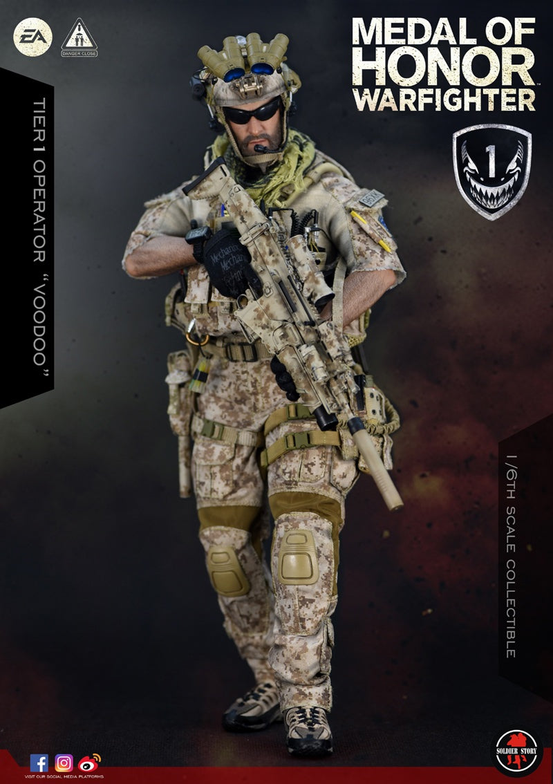 Load image into Gallery viewer, Soldier Story - Medal of Honor: Navy Seal Tier One Operator &quot;Voodoo&quot;
