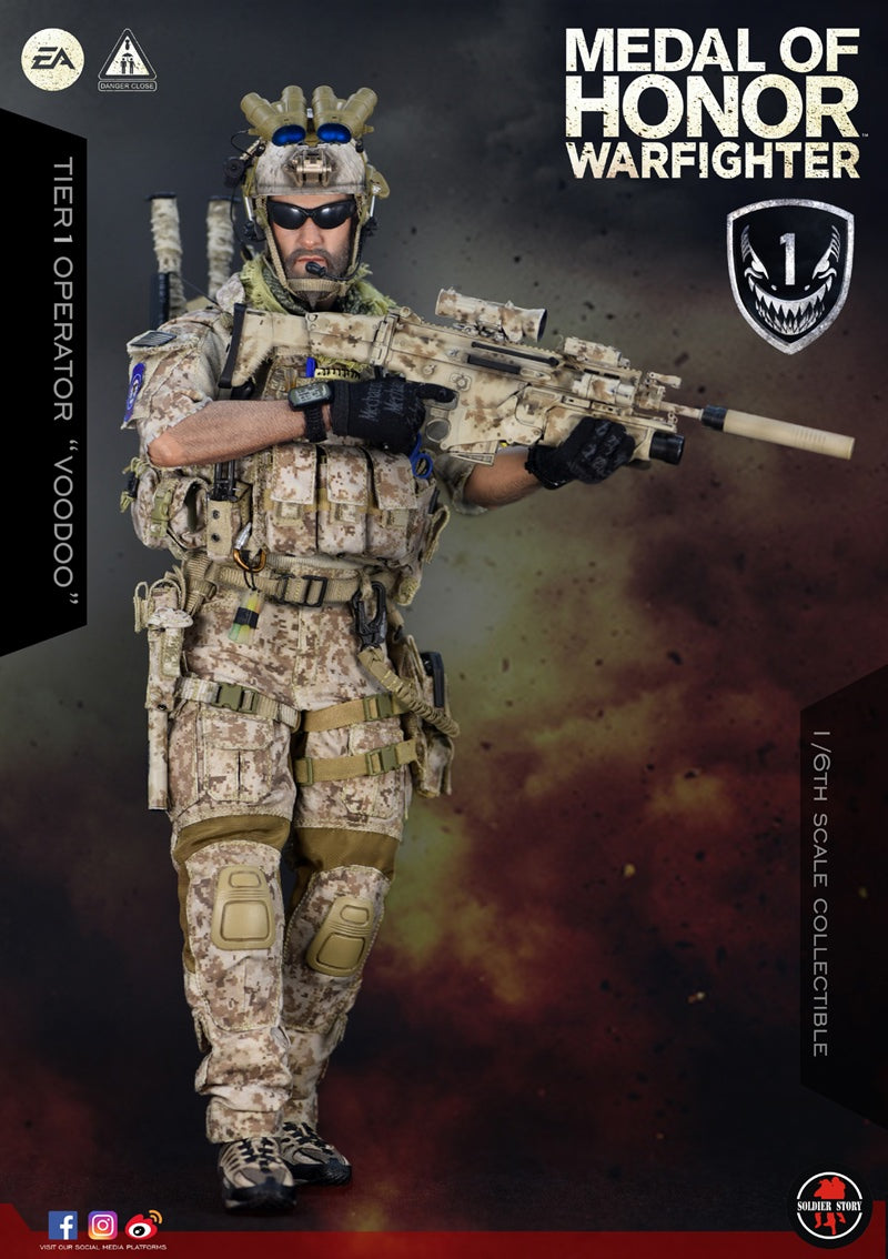 Load image into Gallery viewer, Soldier Story - Medal of Honor: Navy Seal Tier One Operator &quot;Voodoo&quot;
