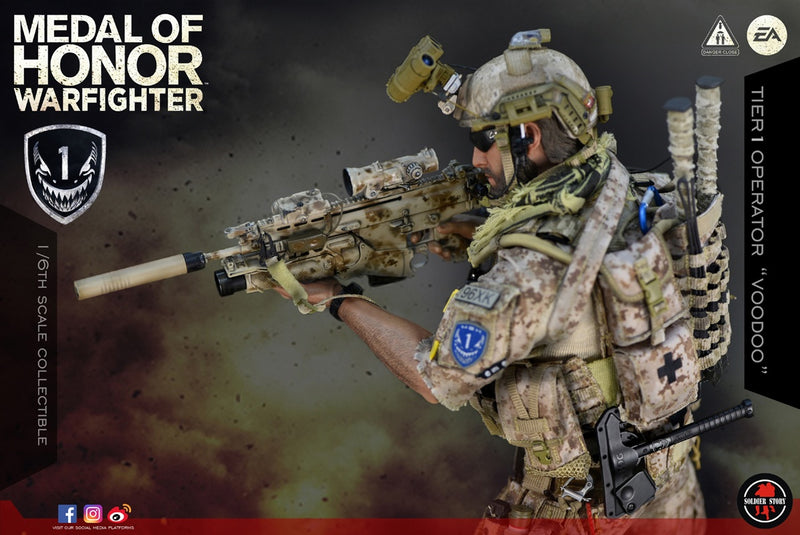 Load image into Gallery viewer, Soldier Story - Medal of Honor: Navy Seal Tier One Operator &quot;Voodoo&quot;
