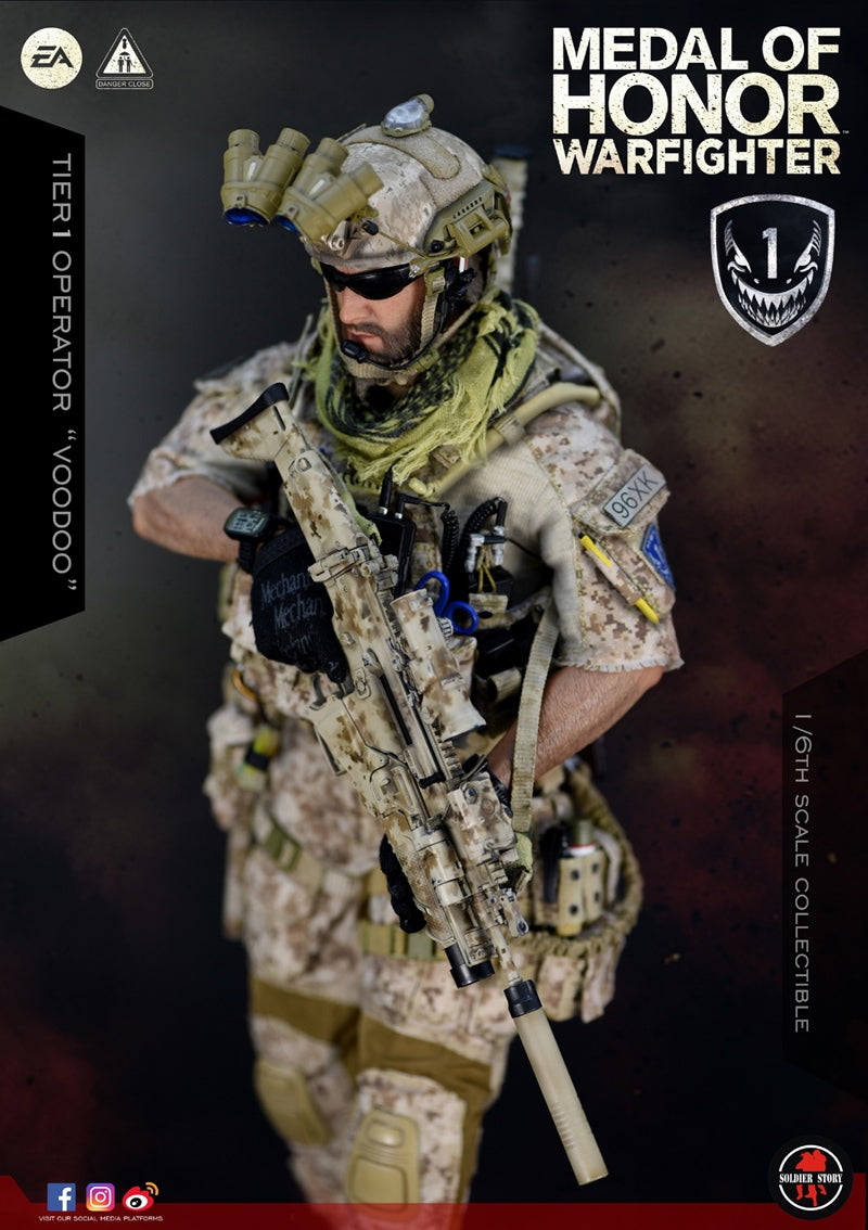 Load image into Gallery viewer, Soldier Story - Medal of Honor: Navy Seal Tier One Operator &quot;Voodoo&quot;
