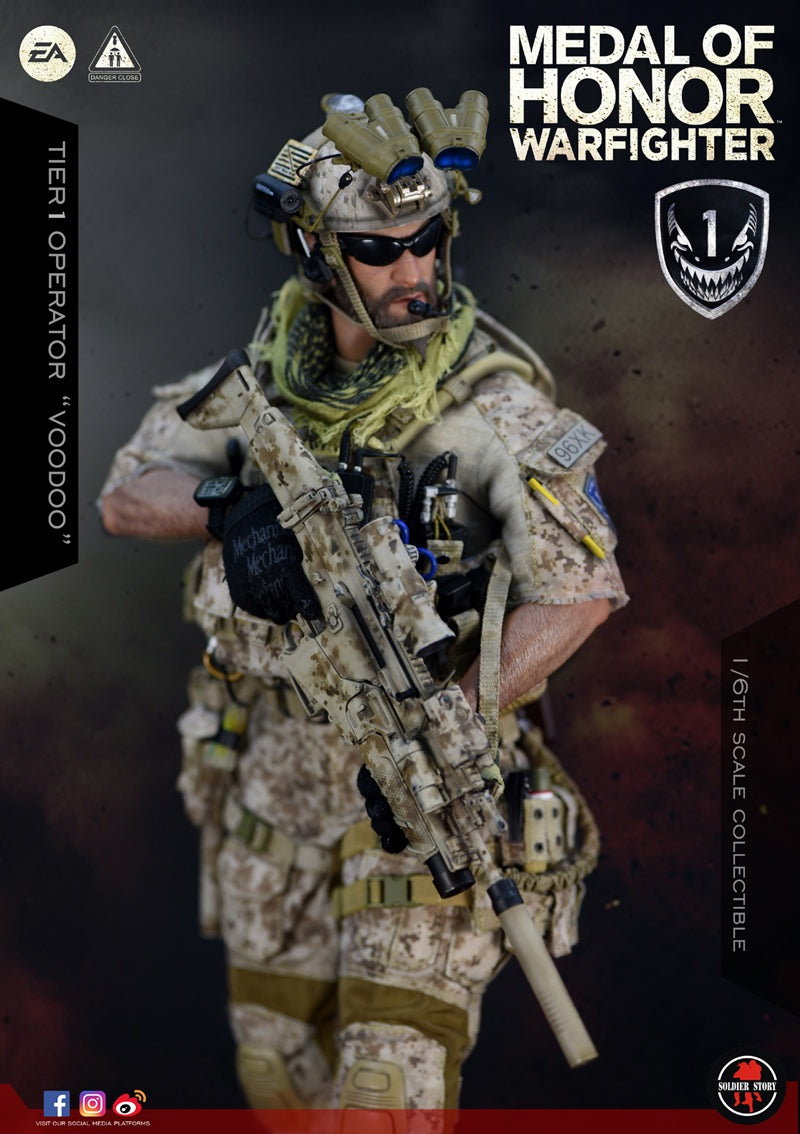 Load image into Gallery viewer, Soldier Story - Medal of Honor: Navy Seal Tier One Operator &quot;Voodoo&quot;
