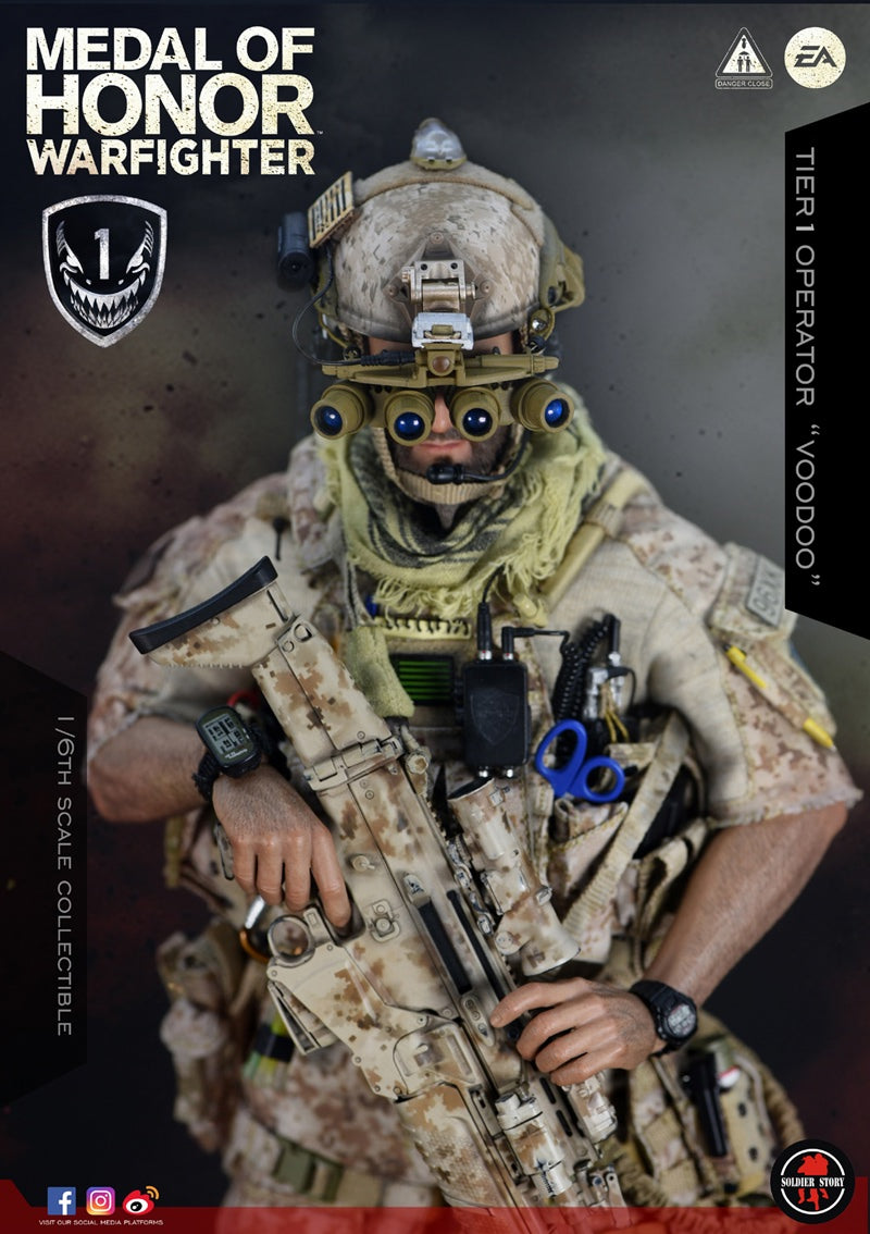 Load image into Gallery viewer, Soldier Story - Medal of Honor: Navy Seal Tier One Operator &quot;Voodoo&quot;
