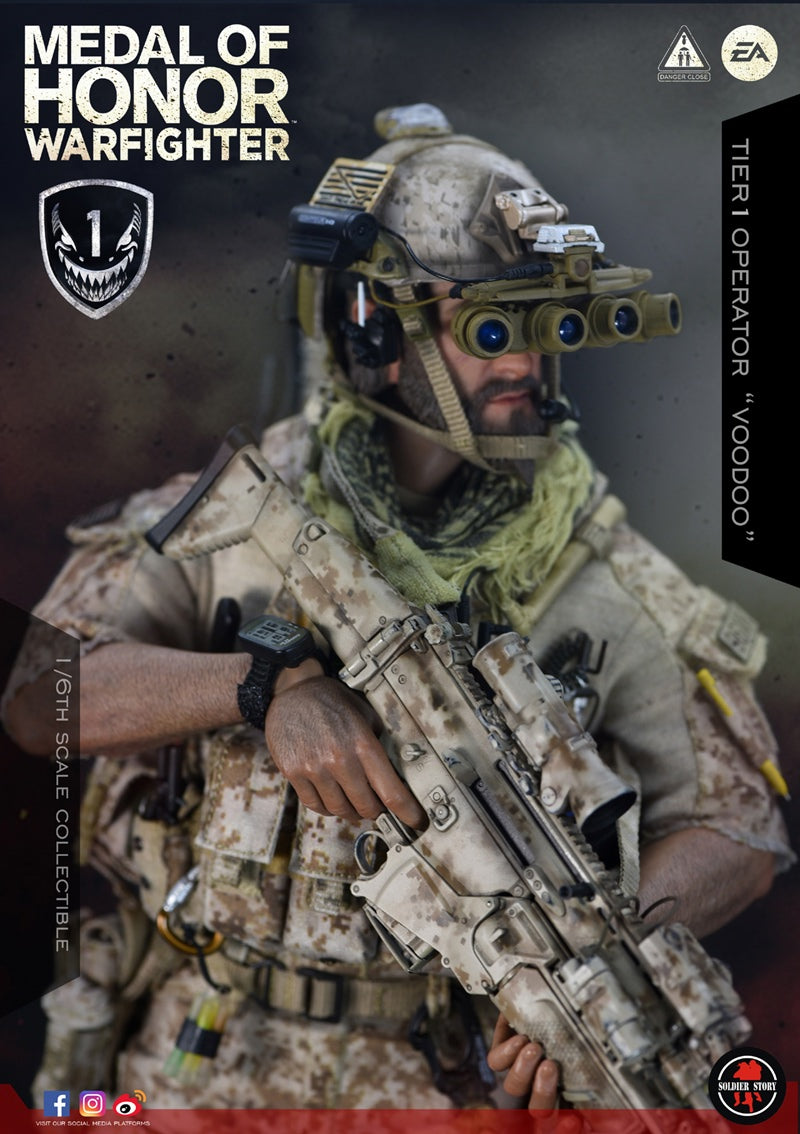 Load image into Gallery viewer, Soldier Story - Medal of Honor: Navy Seal Tier One Operator &quot;Voodoo&quot;
