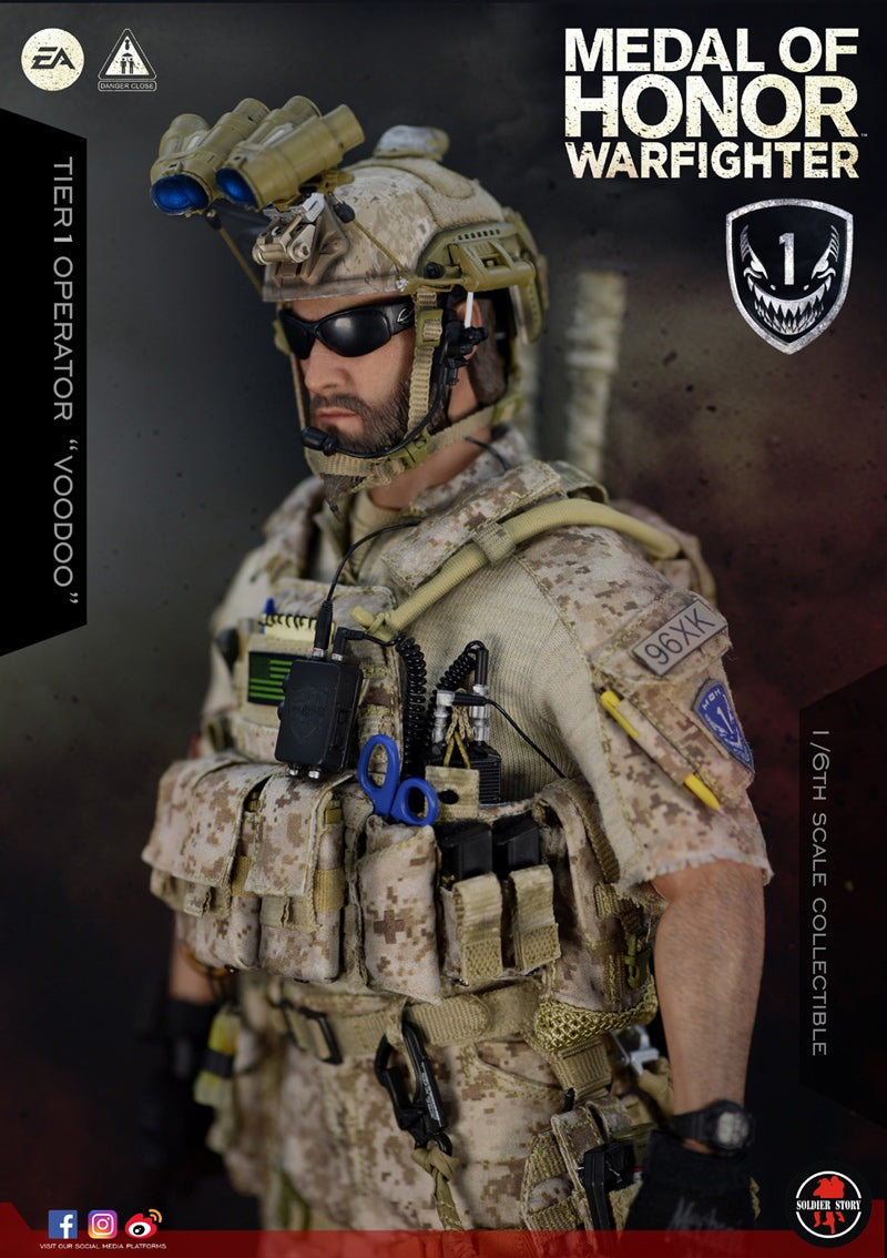 Load image into Gallery viewer, Soldier Story - Medal of Honor: Navy Seal Tier One Operator &quot;Voodoo&quot;
