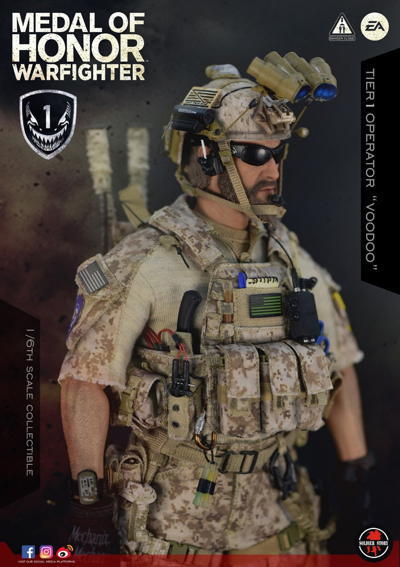 Load image into Gallery viewer, Soldier Story - Medal of Honor: Navy Seal Tier One Operator &quot;Voodoo&quot;
