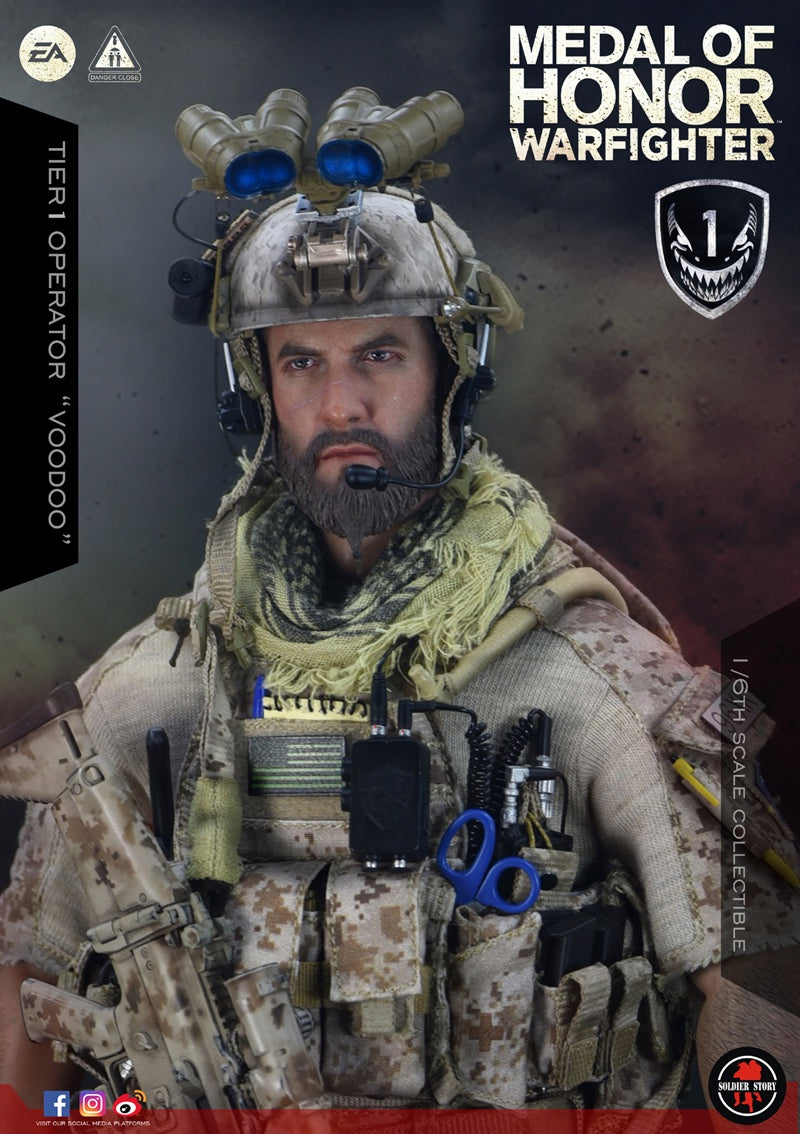 Load image into Gallery viewer, Soldier Story - Medal of Honor: Navy Seal Tier One Operator &quot;Voodoo&quot;
