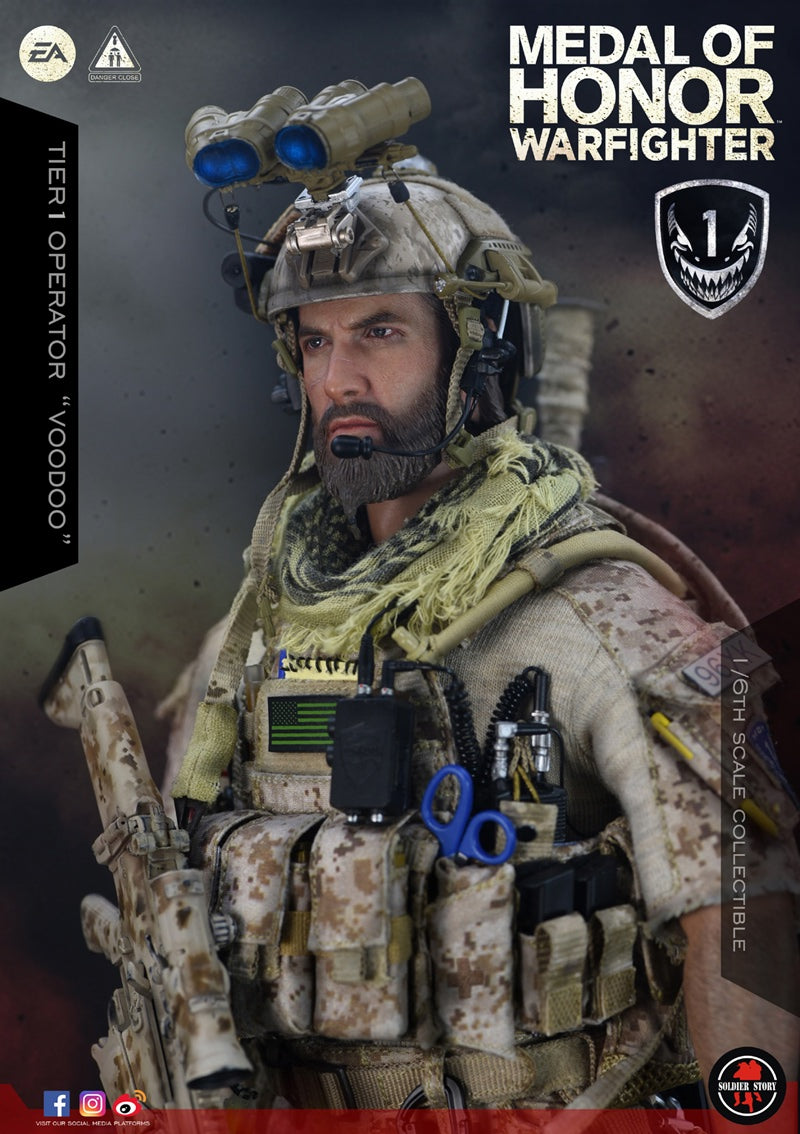 Load image into Gallery viewer, Soldier Story - Medal of Honor: Navy Seal Tier One Operator &quot;Voodoo&quot;
