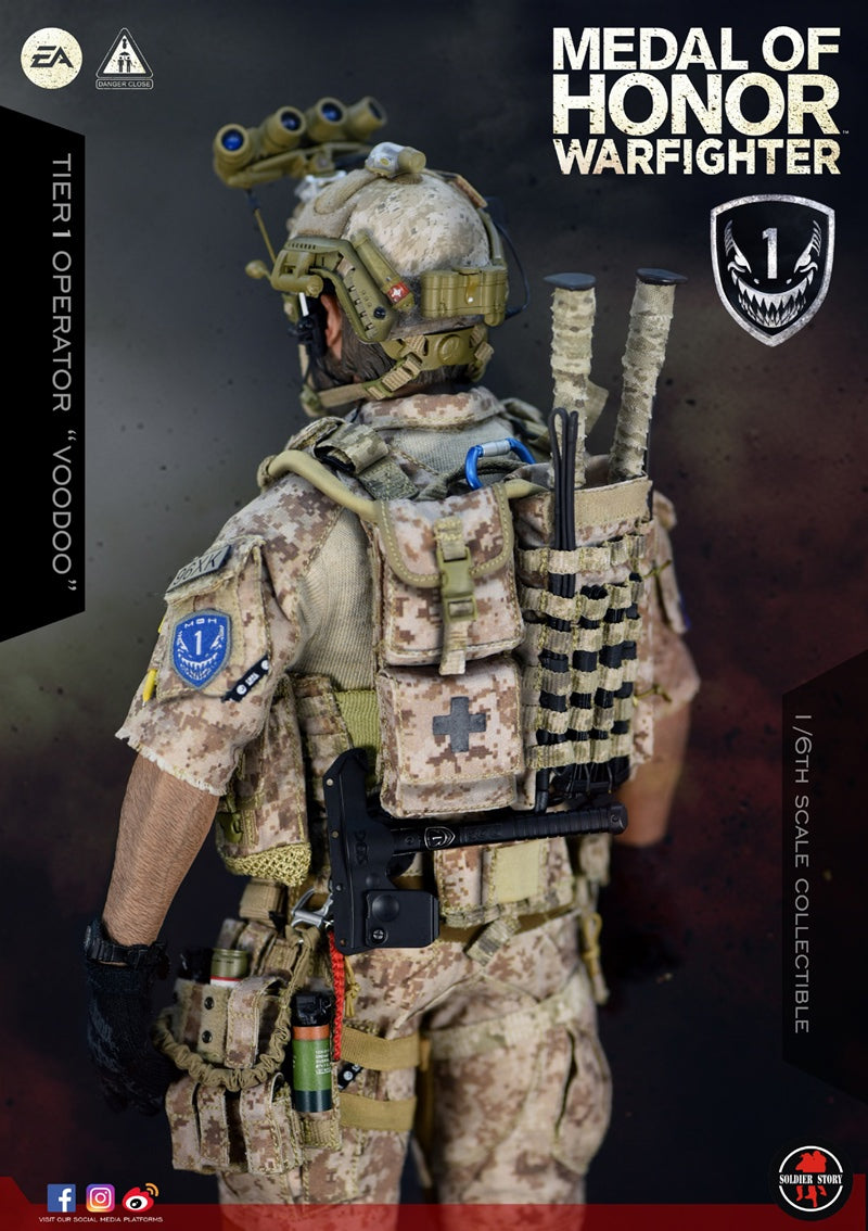 Load image into Gallery viewer, Soldier Story - Medal of Honor: Navy Seal Tier One Operator &quot;Voodoo&quot;
