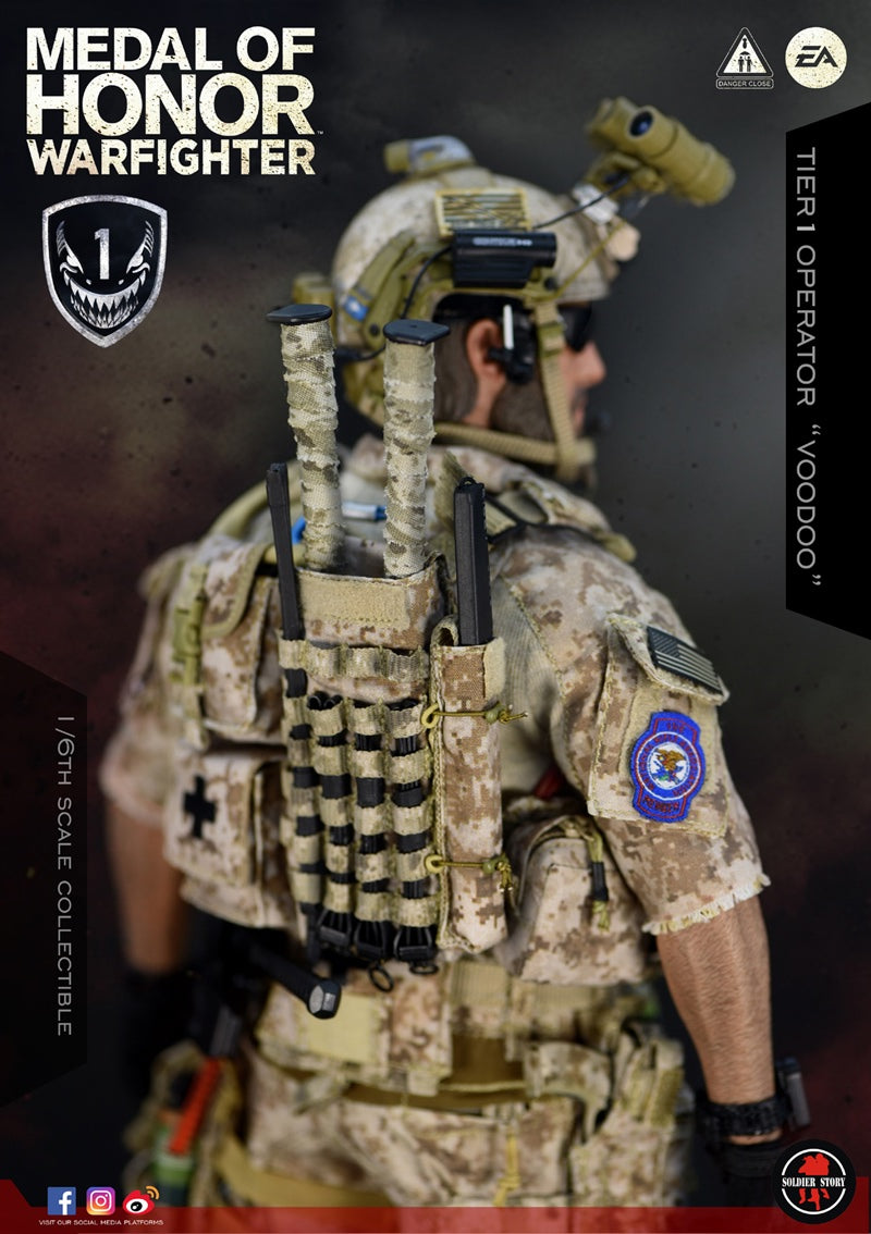 Load image into Gallery viewer, Soldier Story - Medal of Honor: Navy Seal Tier One Operator &quot;Voodoo&quot;
