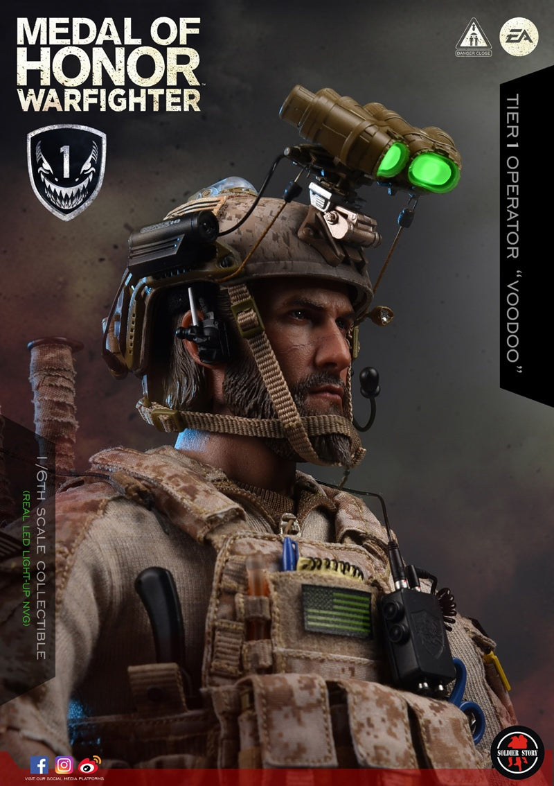 Load image into Gallery viewer, Soldier Story - Medal of Honor: Navy Seal Tier One Operator &quot;Voodoo&quot;
