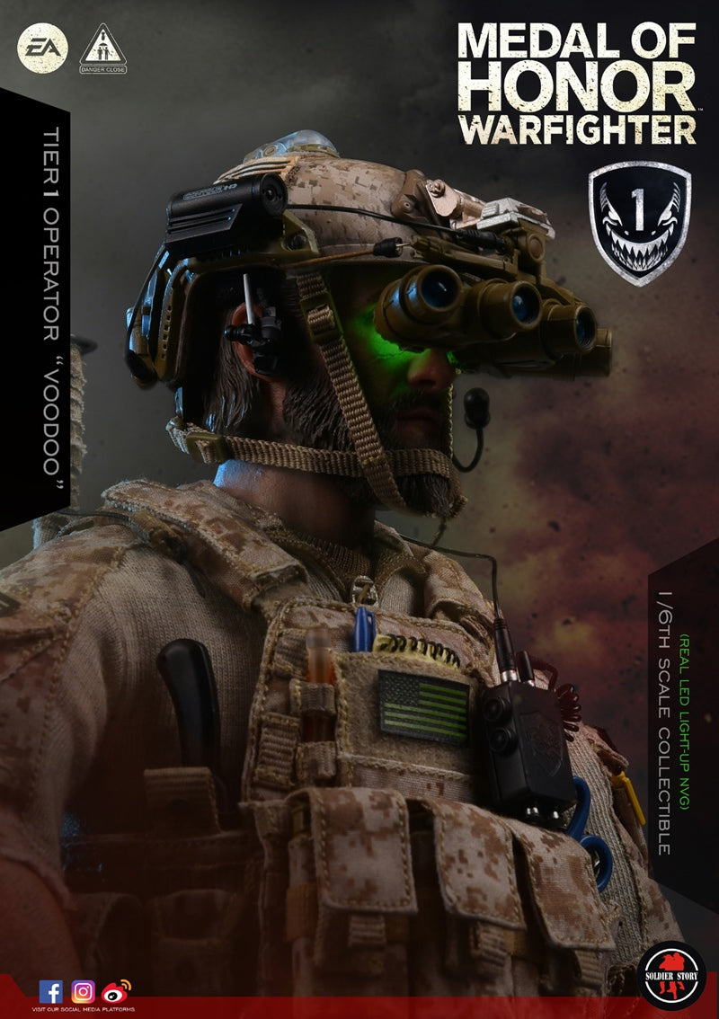 Load image into Gallery viewer, Soldier Story - Medal of Honor: Navy Seal Tier One Operator &quot;Voodoo&quot;

