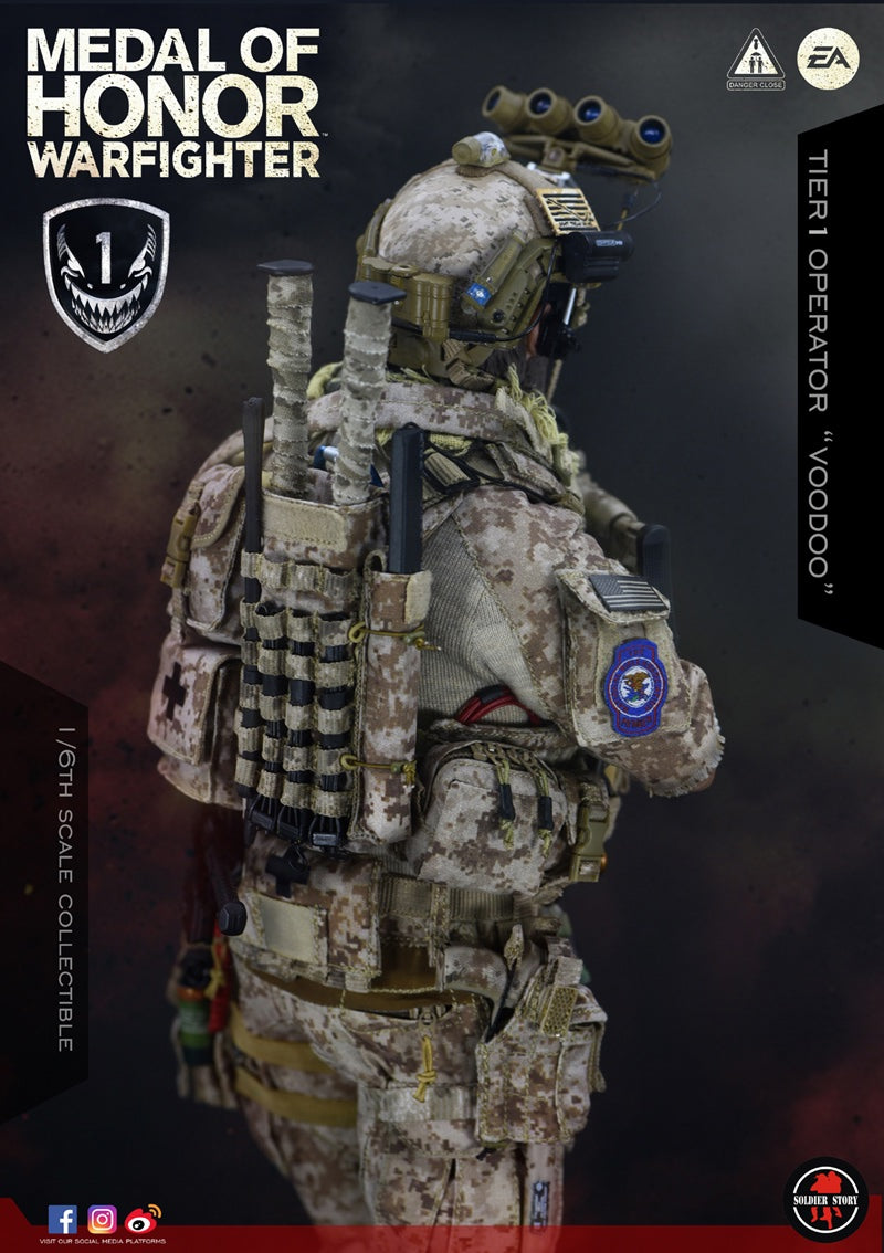 Load image into Gallery viewer, Soldier Story - Medal of Honor: Navy Seal Tier One Operator &quot;Voodoo&quot;
