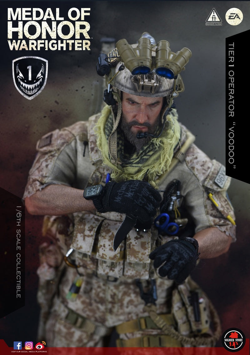 Load image into Gallery viewer, Soldier Story - Medal of Honor: Navy Seal Tier One Operator &quot;Voodoo&quot;
