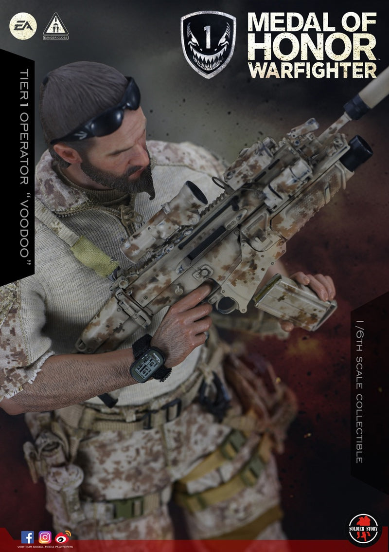 Load image into Gallery viewer, Soldier Story - Medal of Honor: Navy Seal Tier One Operator &quot;Voodoo&quot;
