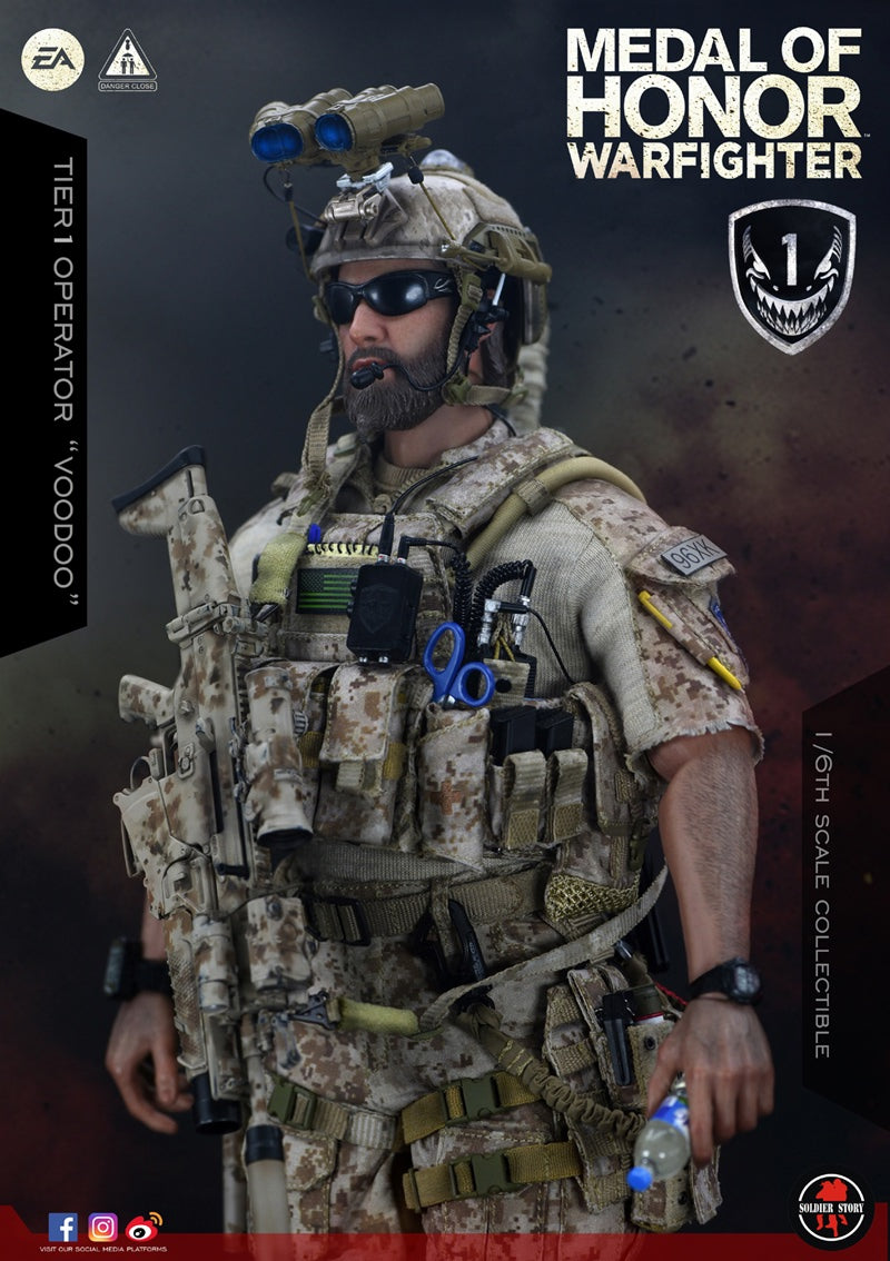 Load image into Gallery viewer, Soldier Story - Medal of Honor: Navy Seal Tier One Operator &quot;Voodoo&quot;
