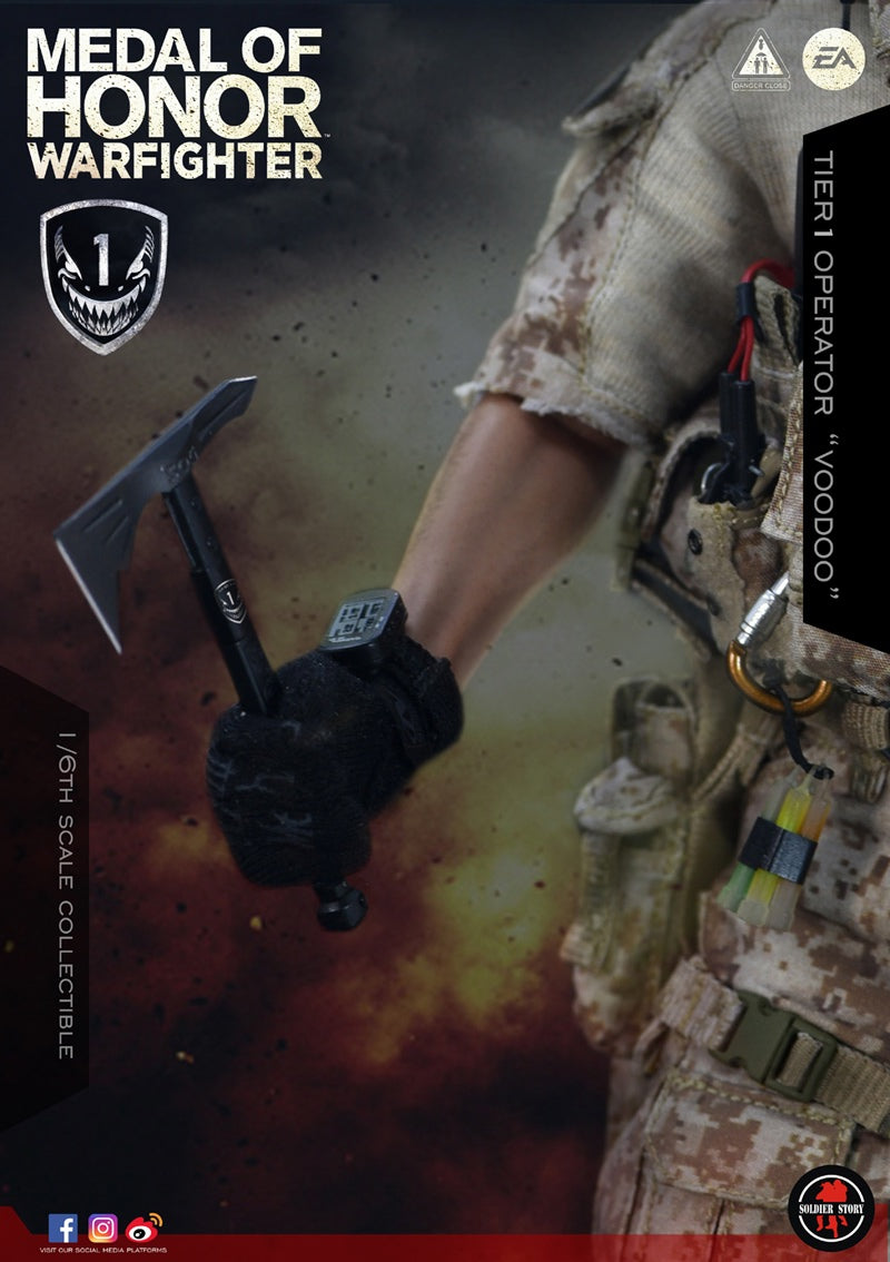 Load image into Gallery viewer, Soldier Story - Medal of Honor: Navy Seal Tier One Operator &quot;Voodoo&quot;
