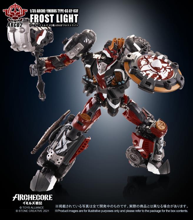 Load image into Gallery viewer, Toys Alliance - Archecore: ARC-02 Arche-Ymirus TYPE-03 AY-03F Frost Light Transformable Figure
