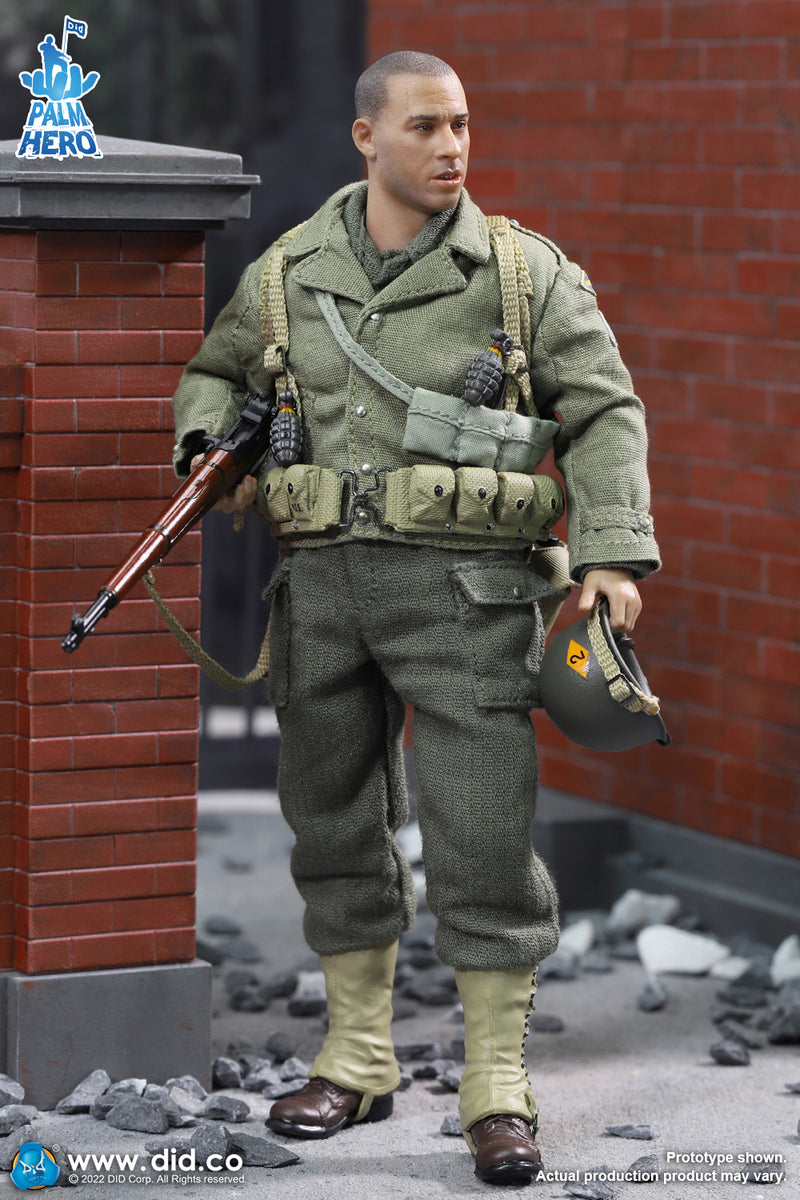 Load image into Gallery viewer, DID - 1/12 Palm Hero Series WWII US 2nd Ranger Battalion Series 3 - Private Caparzo
