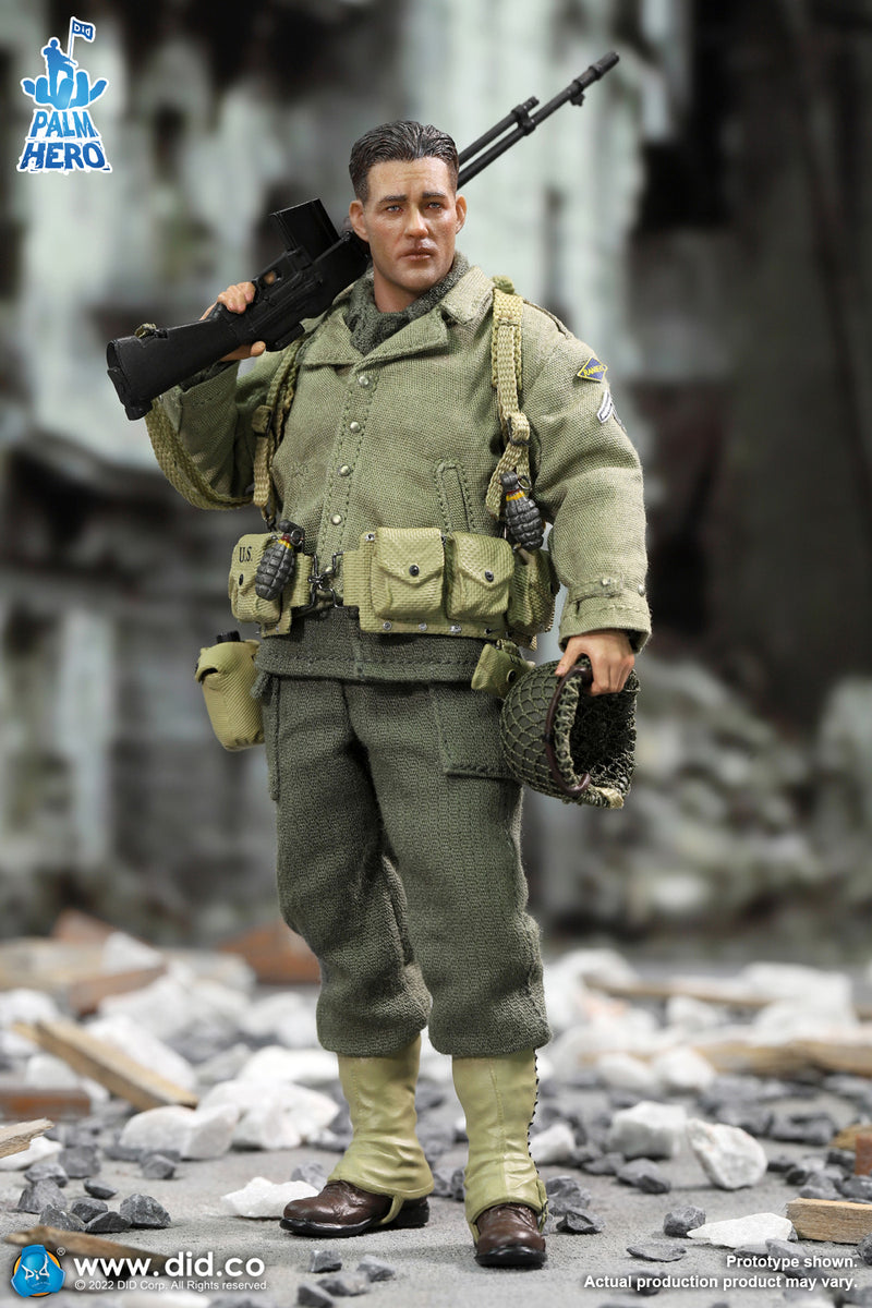 Load image into Gallery viewer, DID - 1/12 Palm Hero Series WWII US 2nd Ranger Battalion Series 4 - Private Reiben
